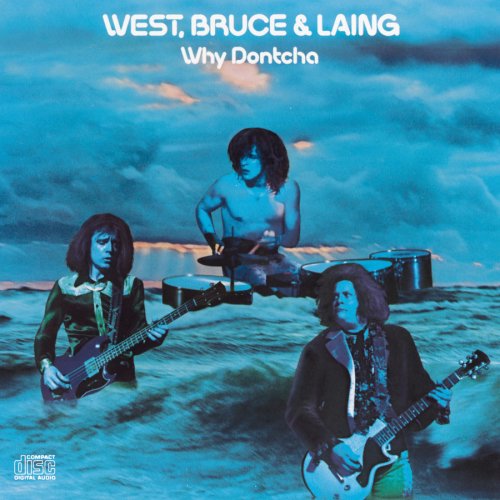 West, Bruce & Laing ‎– Why Dontcha - 1972- Blues Rock (vinyl)