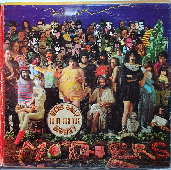 The Mothers Of Invention We're Only In It For The Money -1968-Electronic, Rock Style:	Modern Classical, Avantgarde, Experimental, Parody, Psychedelic Rock, Musique Concrète (Rare Vinyl)
