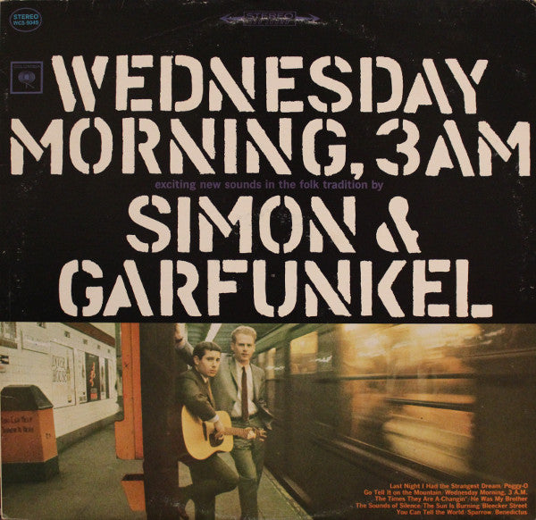 Simon & Garfunkel Wednesday Morning, 3 AM -1964-  Folk Rock ( clearance vinyl) SIDE # 2 - DEFINITE MARKS