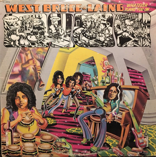 West, Bruce & Laing – Whatever Turns You On 1973Rock Style: Classic Rock (Vinyl)