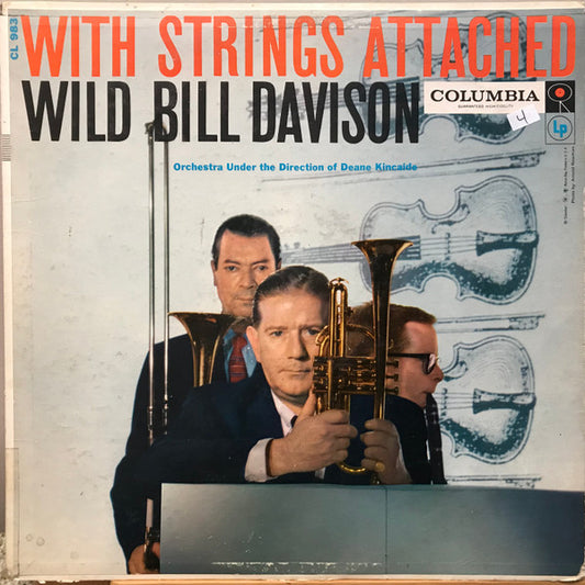 WILD BILL DAVISON – With Strings Attached ,1957, Jazz, Swing (vinyl)