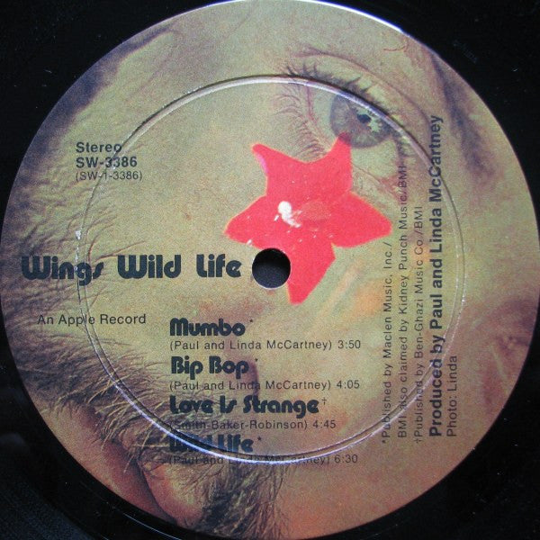 Wings - Wild Life  - 1971 Rock (Viny ) Excellent Shape !