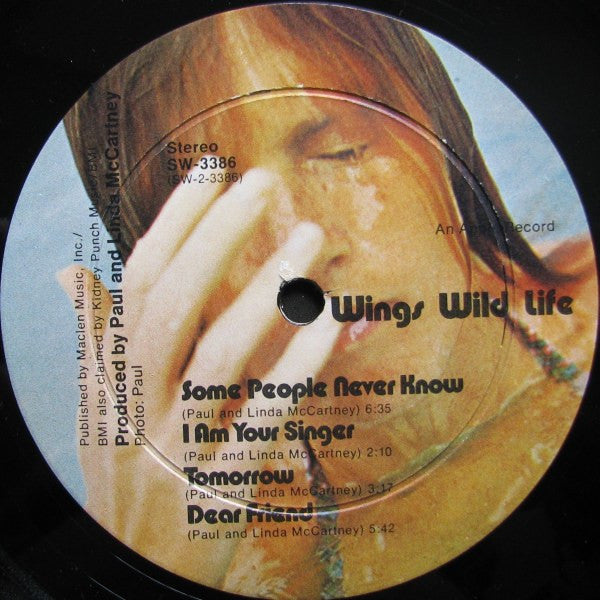 Wings - Wild Life &nbsp;- 1971 Rock (Viny ) Excellent Shape !