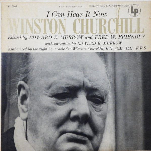 Winston Churchill – I Can Hear It Now -1955-	Non-Music Style: Speech, Political (Rare Vinyl)