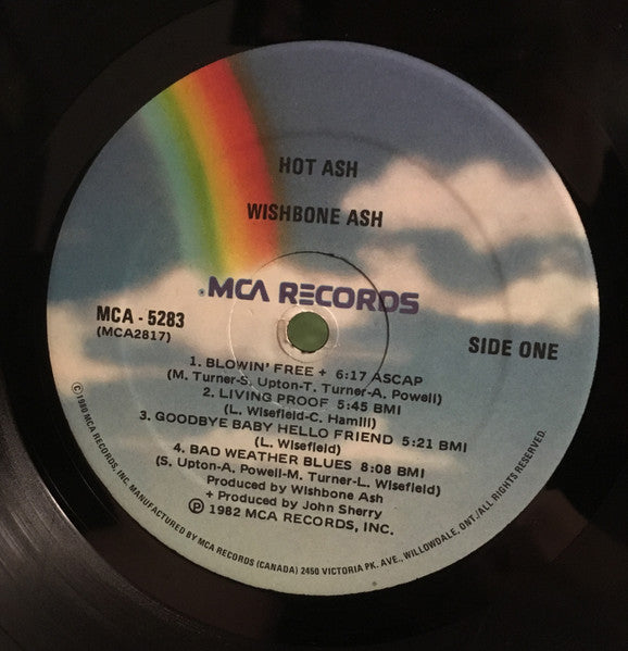 Wishbone Ash – Hot Ash Live 1982 Genre: Rock Style: Hard Rock, Prog Rock (vinyl)