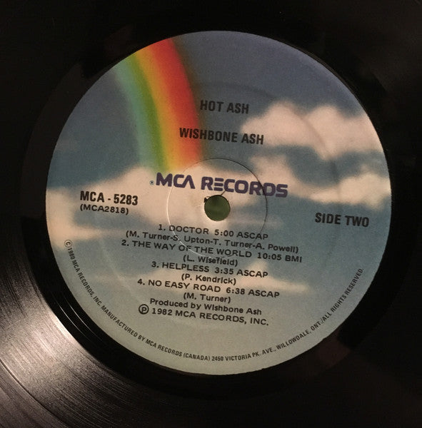 Wishbone Ash – Hot Ash Live 1982 Genre: Rock Style: Hard Rock, Prog Rock (vinyl)