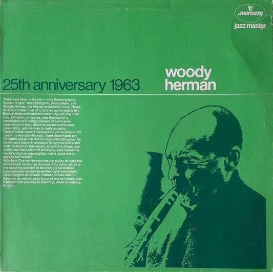 Woody Herman – 25th Anniversary 1963 – Jazz / Big Band / Swing (vinyl) Near Mint