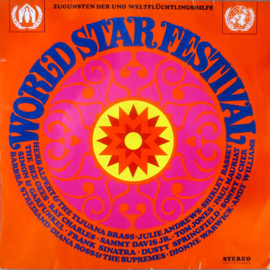 World Star Festival - 1966-	Jazz, Blues, Pop (Vinyl) Sonny and Cher, frank, Sammy davis, To Jones +