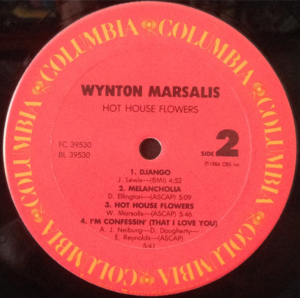 WYNTON MARSALIS – Hot House Flowers (1984) — Jazz (vinyl)