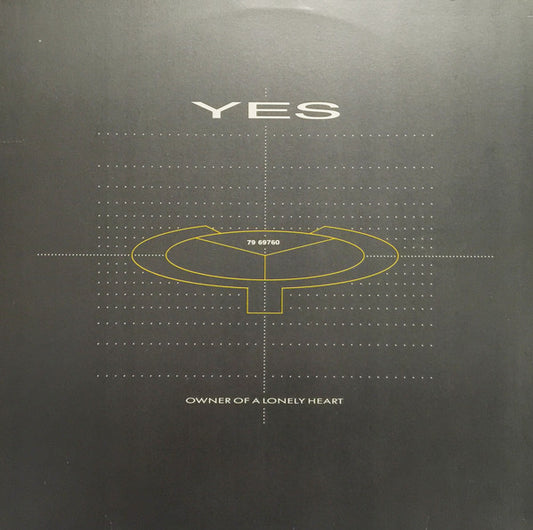 Yes ‎– Owner Of A Lonely Heart - 1983-Electronic, Rock Style: Electro, Pop Rock (vinyl)