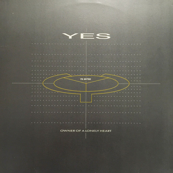 Yes ‎– Owner Of A Lonely Heart - 1983-Electronic, Rock Style: Electro, Pop Rock (vinyl)