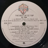 ZZ Top ‎– The Best Of ZZ Top- 1979 Blues Rock (vinyl)