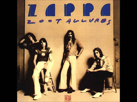 Zappa ‎– Zoot Allures 1979 Blues Rock ( rare vinyl )