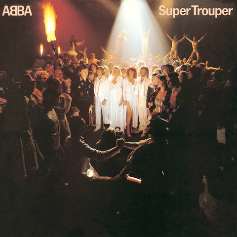 ABBA -Super Trouper- Atlantic Records Lp 1980 (Vinyl)