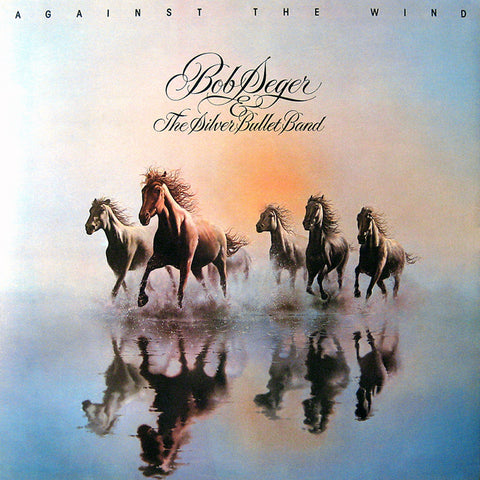Bob Seger And The Silver Bullet Band- Against The Wind - Clearance Vinyl ) torn cover