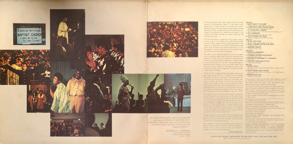 Aretha Franklin – Amazing Grace (2xLP Gatefold, Near Mint Vinyl)  Gospel / Soul