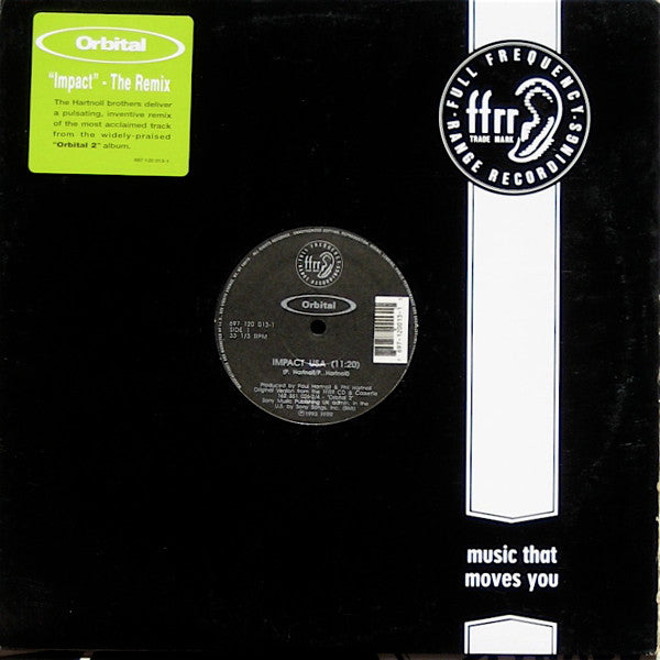 Orbital – Impact - The Remix – 1993 – Techno (vinyl lp)