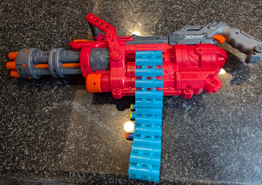 ZURU X-Shot blaster ( no box ) with a few foam bullets