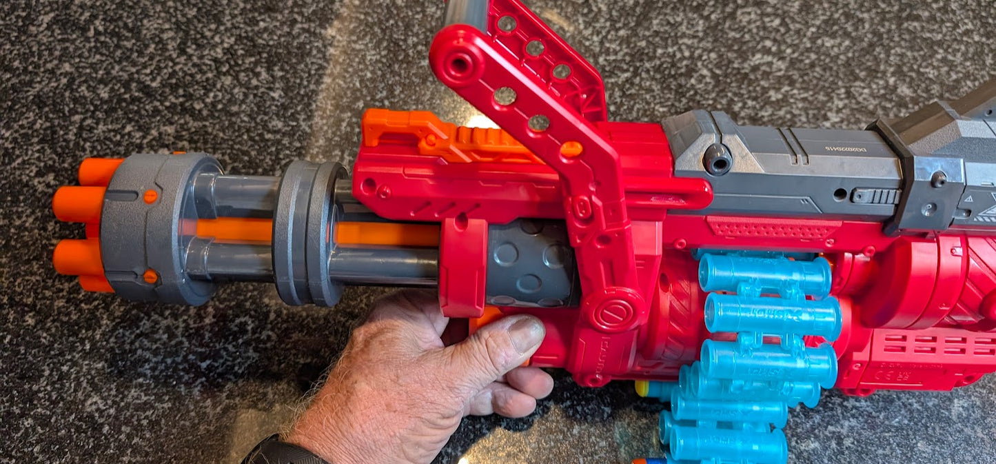 ZURU X-Shot blaster ( no box ) with a few foam bullets