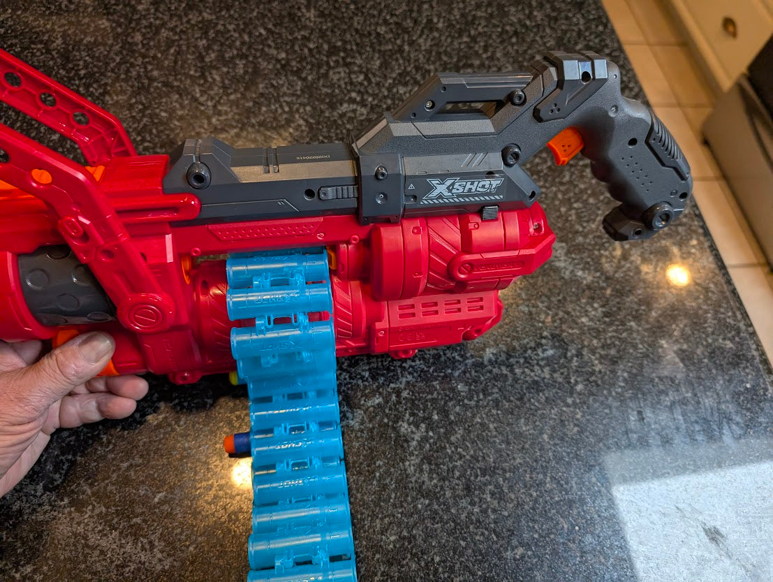 ZURU X-Shot blaster ( no box ) with a few foam bullets