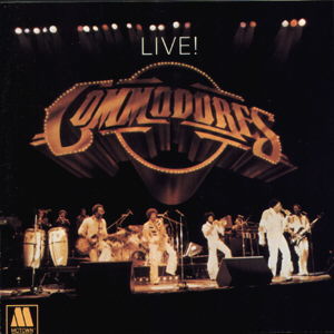Commodores ‎– Live! 2 lp set - 1977 Soul R&B (Vinyl)