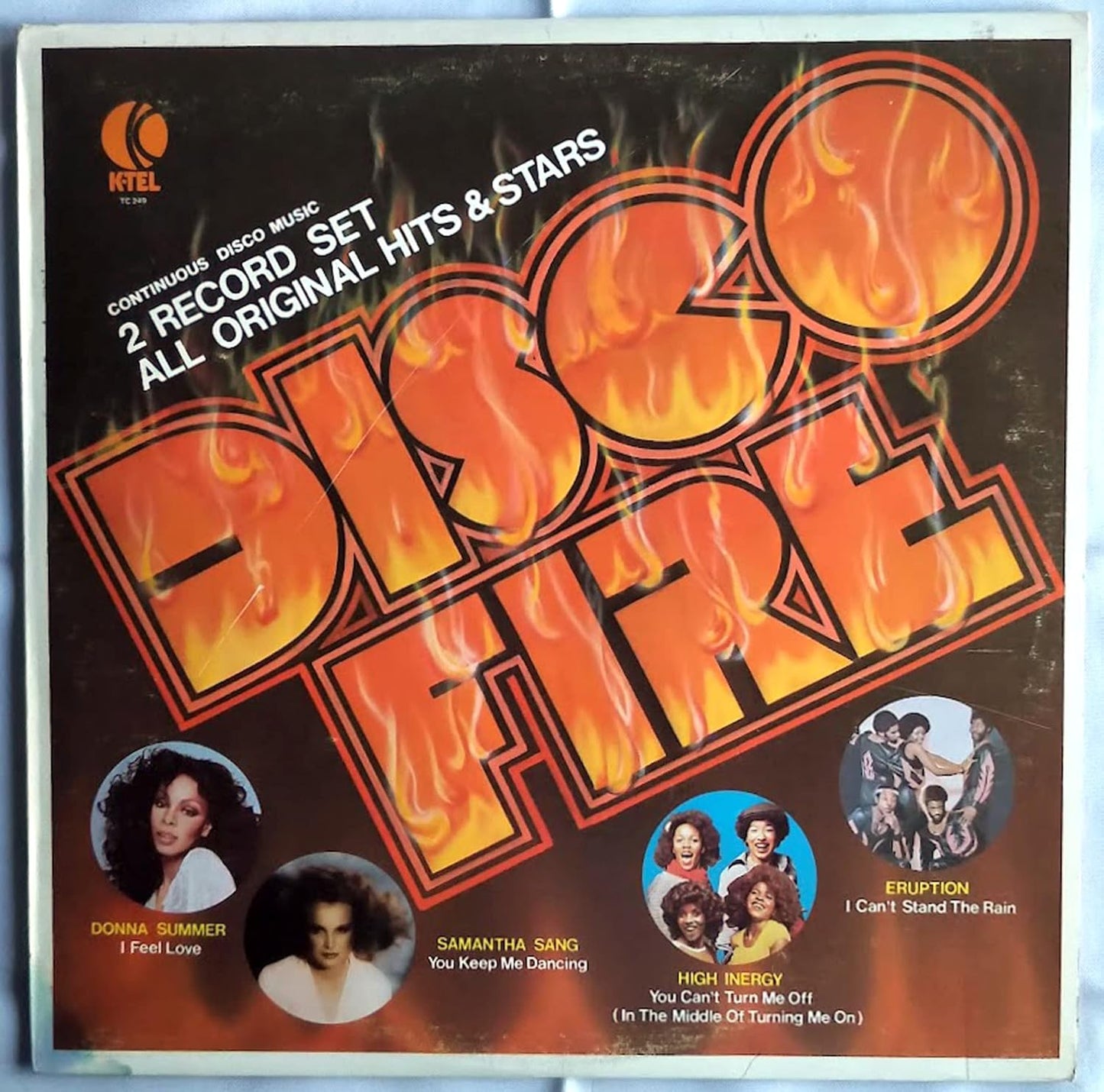 Disco Fire - 2 lps set - 1978- Disco Pop ( Vinyl ) Sealed Copy