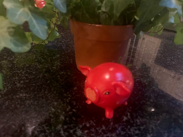 Enesco 2011 Home Grown Collection Tomato Pig Figurine RARE 4025394