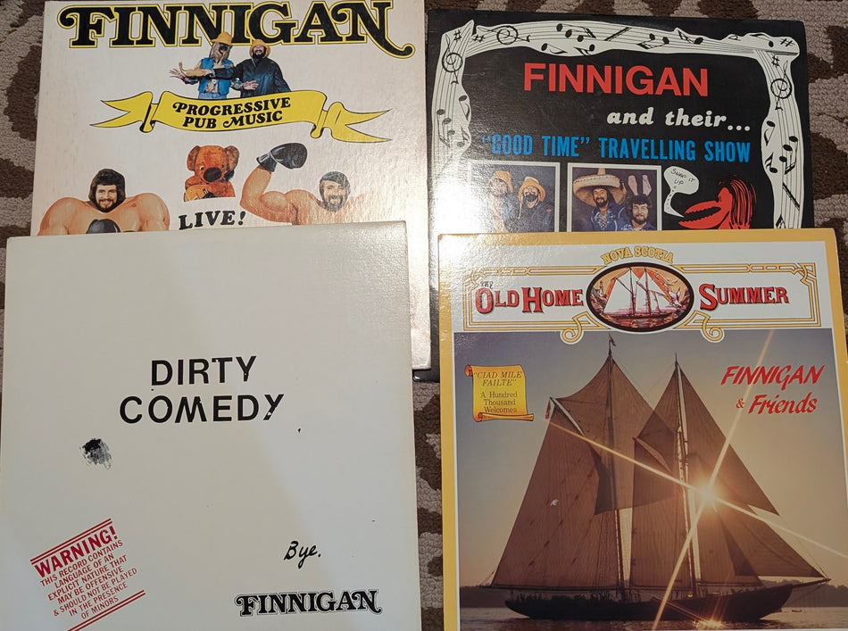 4 Finnigan Albums - One Low Price ! (Maritime Comedy at it's Best ! )