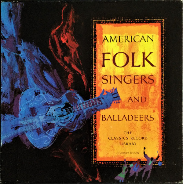 American Folk Singers And Balladeers – 1980 – Country Blues / Bluegrass / Folk (4 LP SET !)