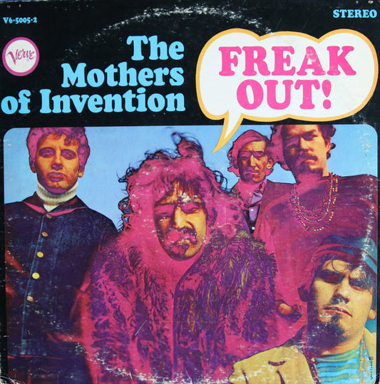 The Mothers Of Invention – Freak Out! 2 lps - 1966-Musique Concrète, Avantgarde, Symphonic Rock, Rhythm & Blues, Psychedelic Rock, Experimental, Parody (Rare Vinyl).Scuffing marks on vinyl