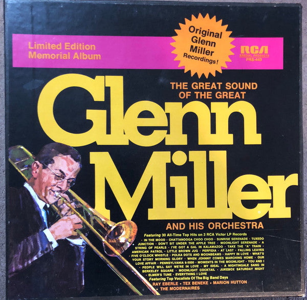 Glenn Miller – The Great Sound of the Great Glenn Miller and His Orchestra – 1972 – Big Band / Swing / Jazz ( Box set ) Vinyl