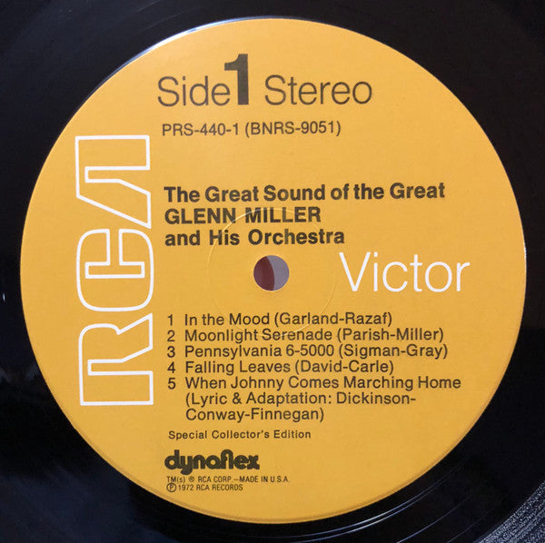 Glenn Miller – The Great Sound of the Great Glenn Miller and His Orchestra – 1972 – Big Band / Swing / Jazz ( Box set ) Vinyl
