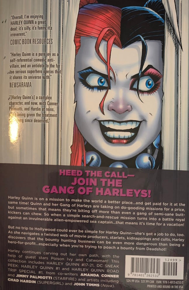 Harley Quinn Vol 4 - A call To Arms Graphic Novel ** plus bonus  **  WONDER WOMAN