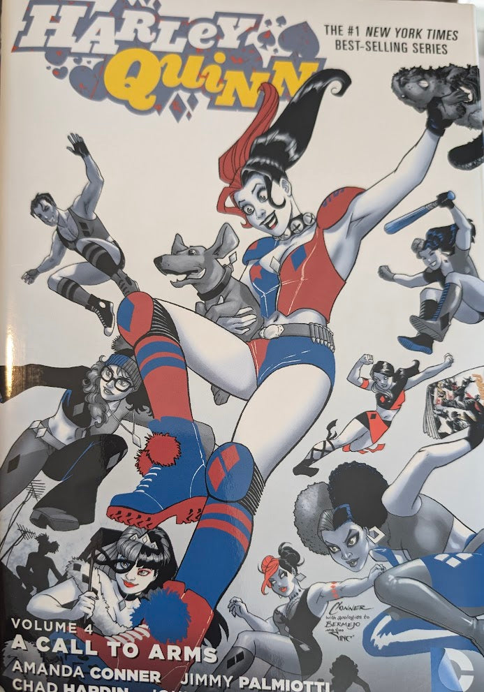 Harley Quinn Vol 4 - A call To Arms Graphic Novel ** plus bonus  **  WONDER WOMAN