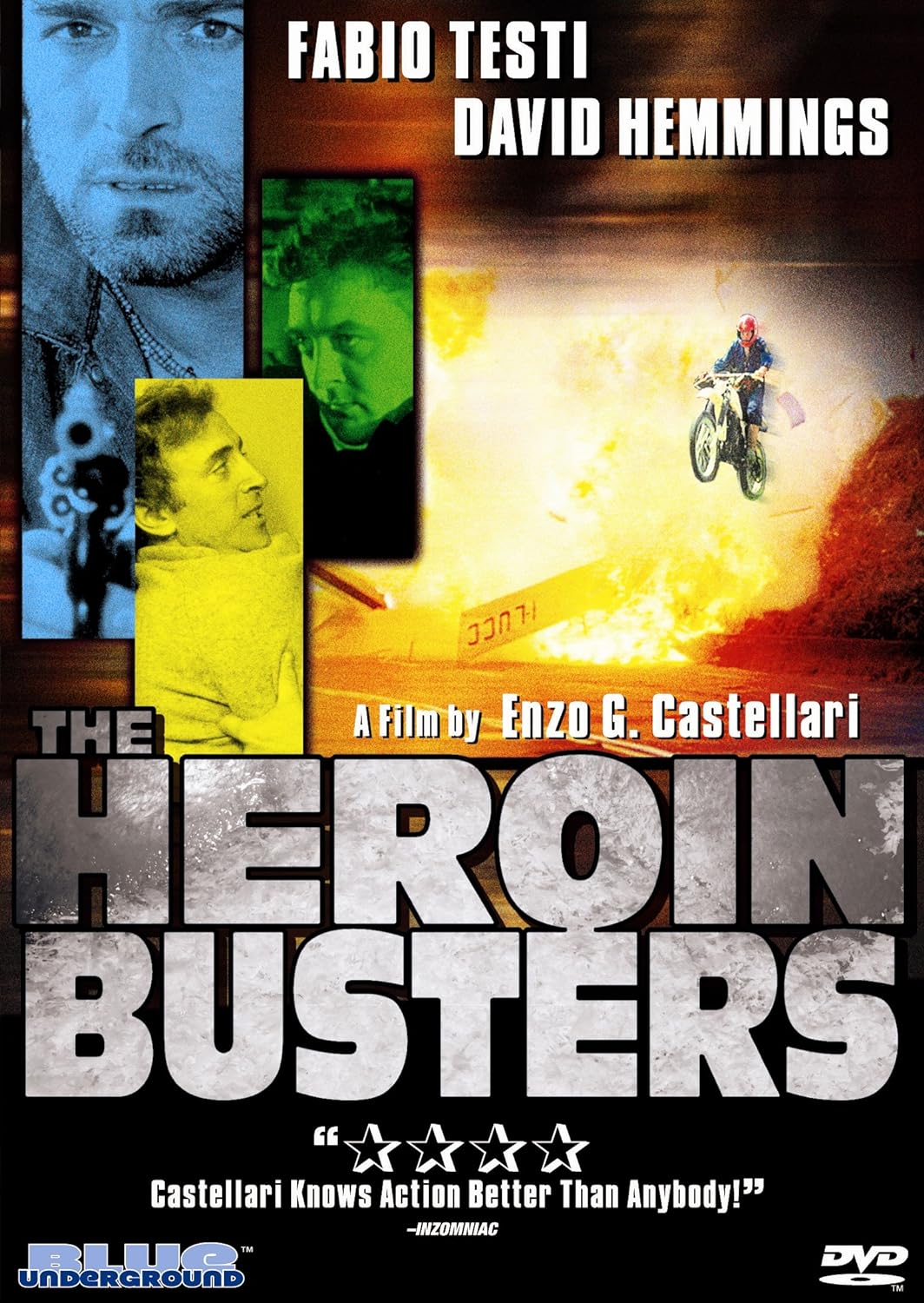 Heroin Busters -Fabio Testi , David Hemmings DVD (Mint Used)