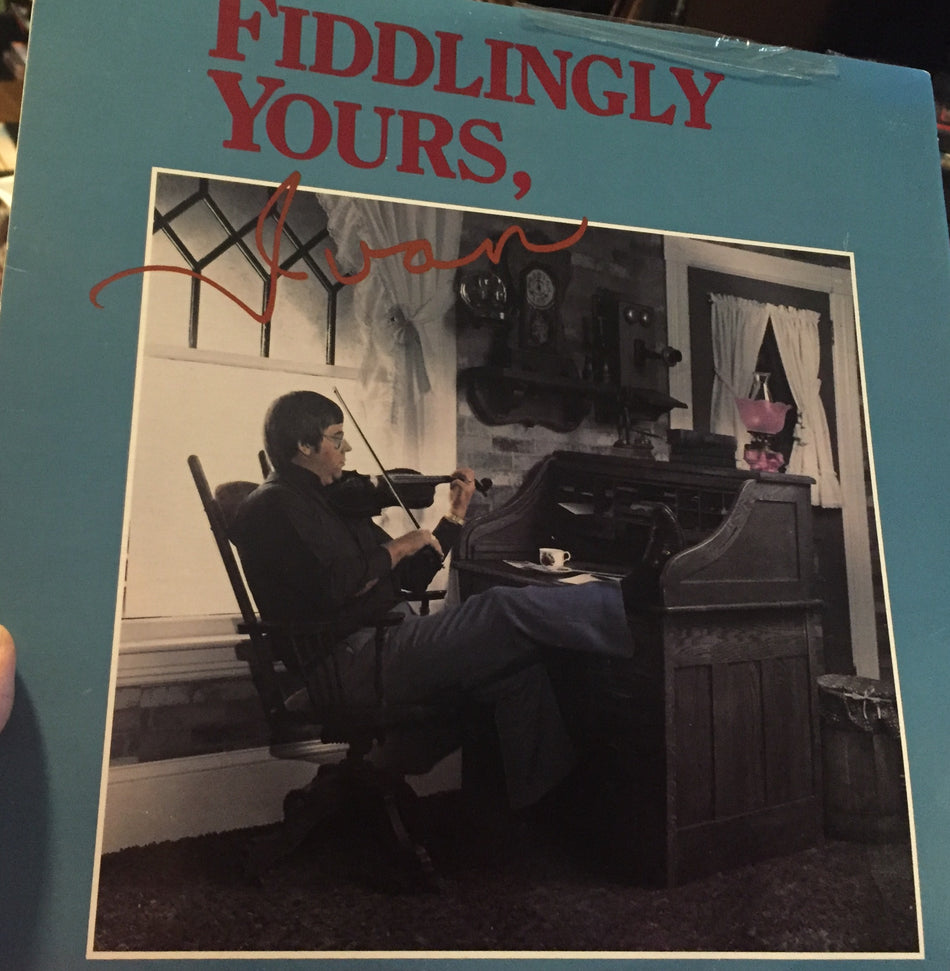 Maritime Express, Ivan Hicks ‎– Fiddlingly Yours, Ivan - 1984-Folk, World, & Country (vinyl)