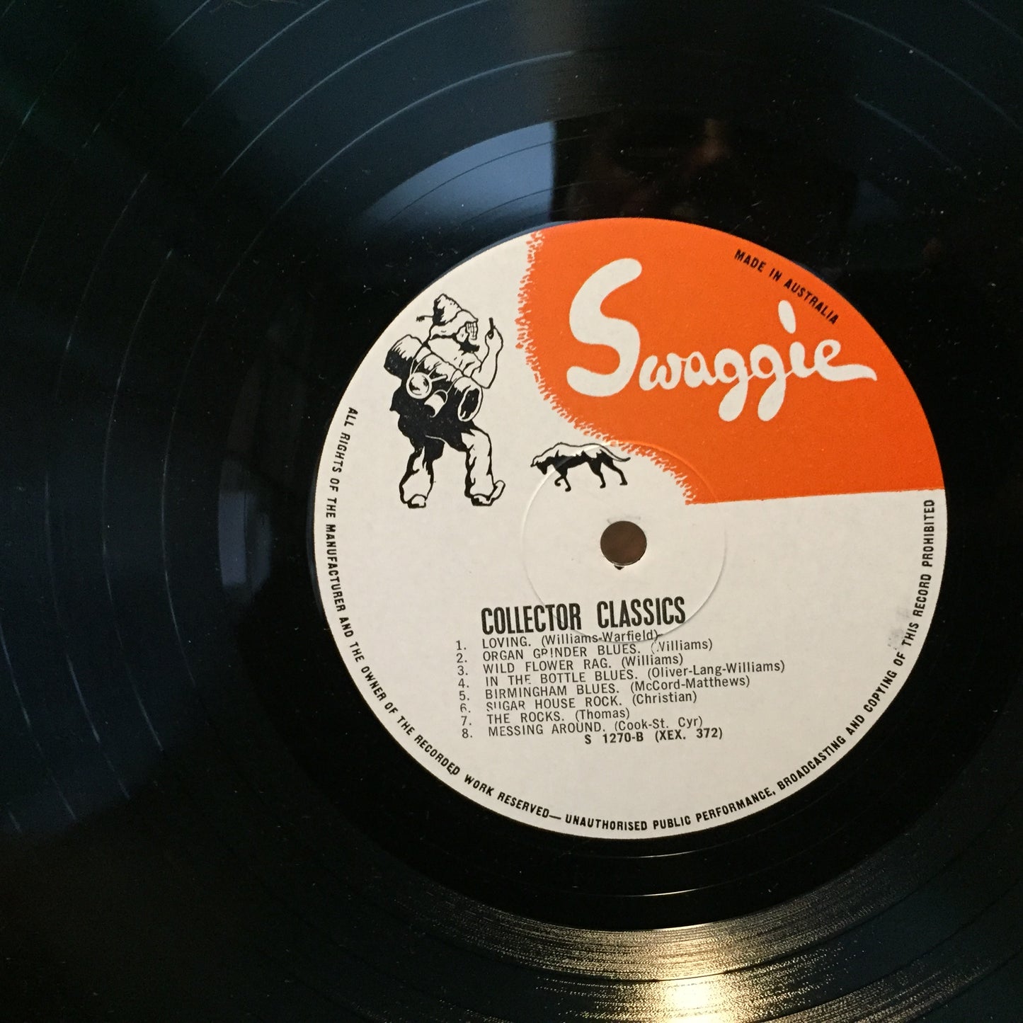 JAZZ MAKERS - Jazz Sounds of the Twenties - Swaggie Records ( Australian Jazz Import ) Vinyl