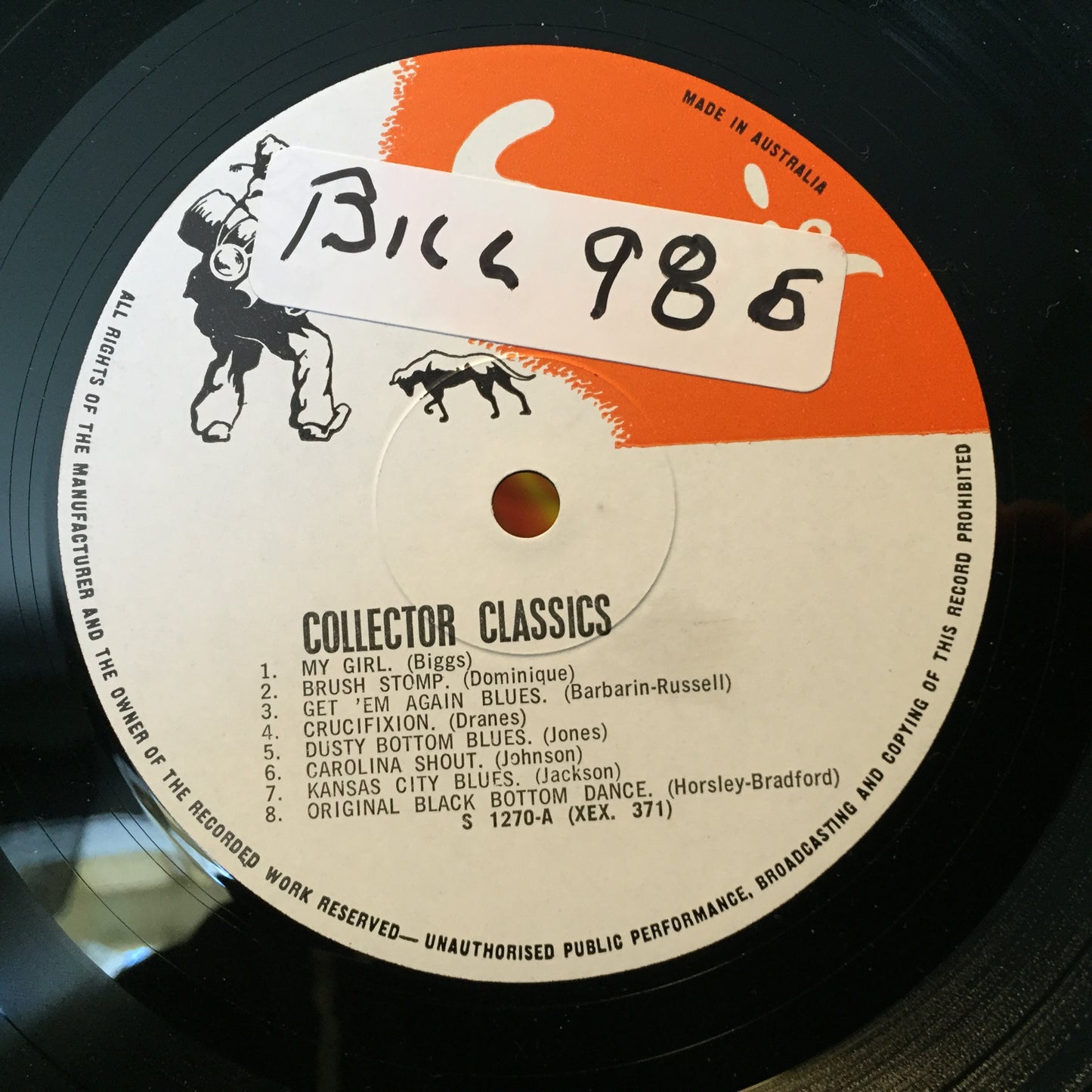 JAZZ MAKERS - Jazz Sounds of the Twenties - Swaggie Records ( Australian Jazz Import ) Vinyl