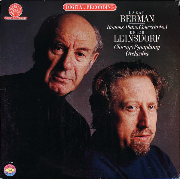 Brahms*, Lazar Berman, Erich Leinsdorf, Chicago Symphony Orchestra – Piano Concerto No.1 - 1981- Classical Style: Romantic (Vinyl) NM