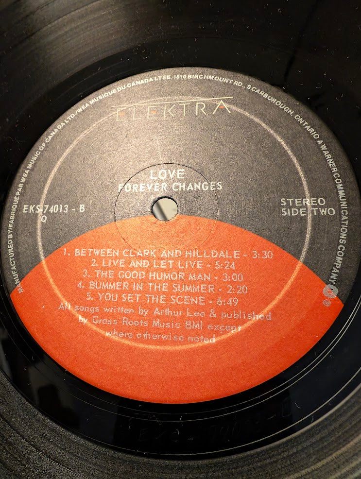 Love ‎– Forever Changes - Folk Rock, Psychedelic Rock  (vinyl) Rare  NMINT
