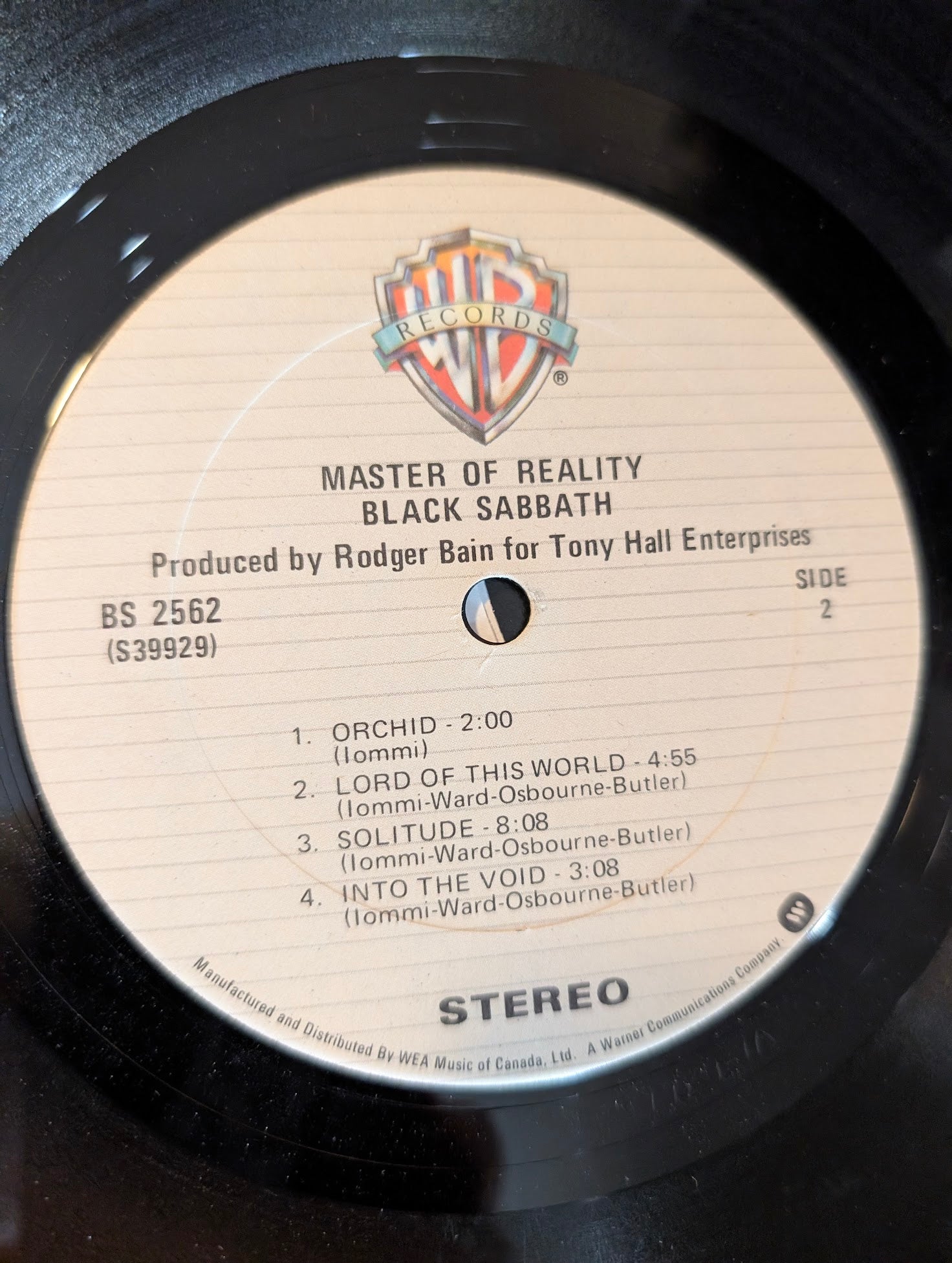 Black Sabbath – Master Of Reality – 1971 – Hard Rock / Heavy Metal