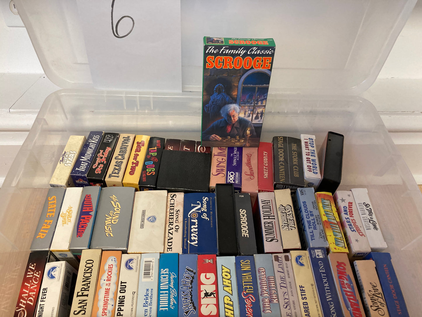 Large VHS Musical Theatre Collection, 370 VHS Tapes NMint
