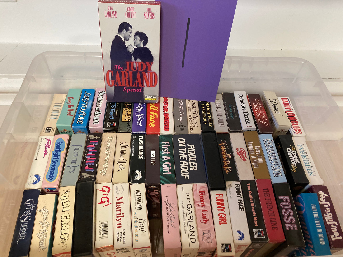 Large VHS Musical Theatre Collection, 370 VHS Tapes NMint