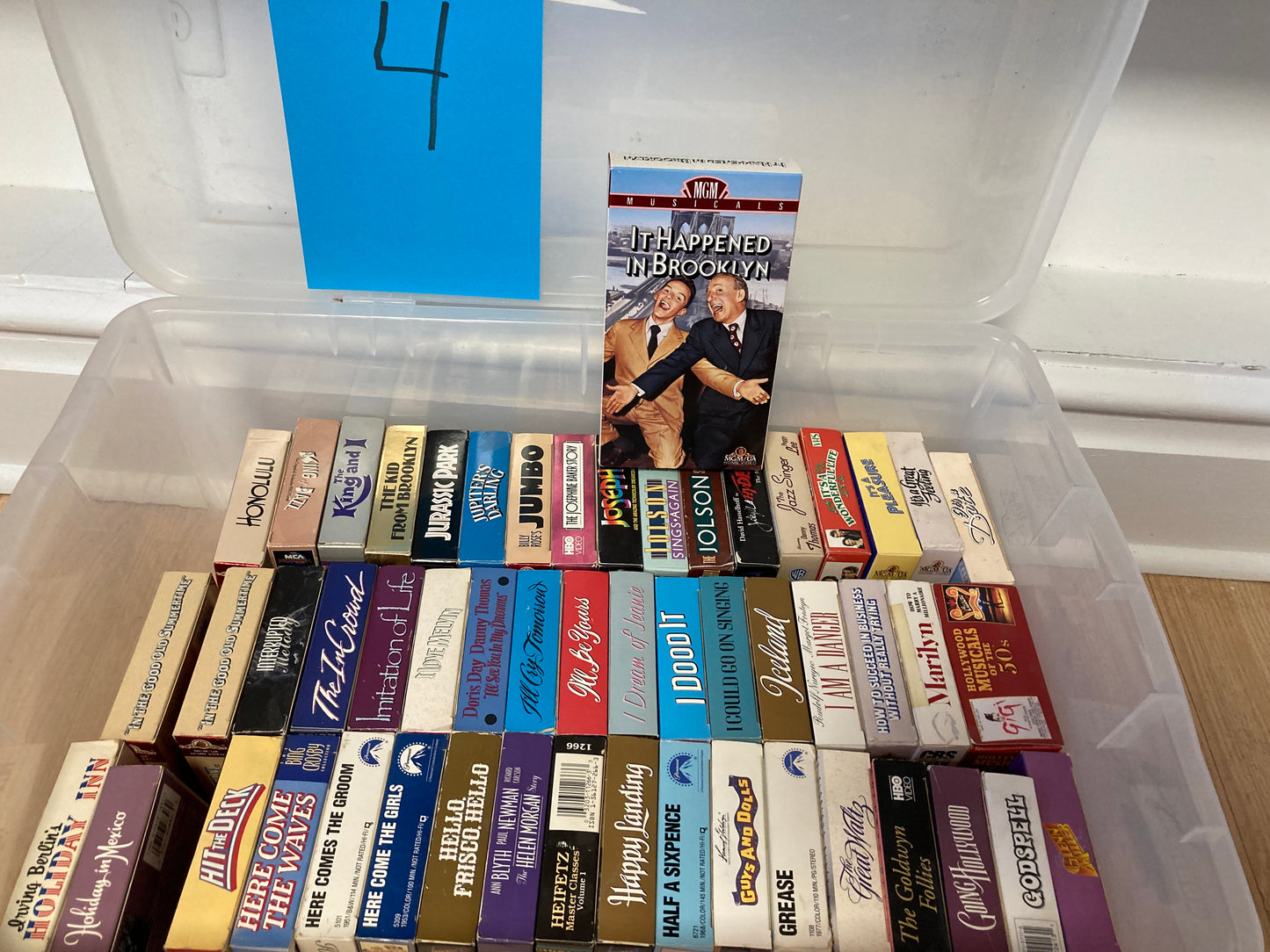 Large VHS Musical Theatre Collection, 370 VHS Tapes NMint