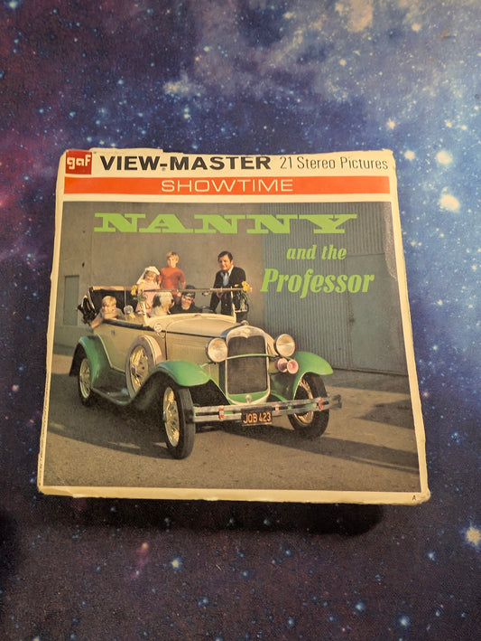 FULL Color gaf B573 Nanny and the Professor TV Show view-master 3 Reels Packet