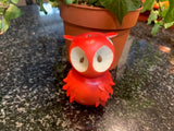 Enesco Home Grown Vegetable Collectible “Orange Red Apple Owl” Figurine 3.5"H 2008