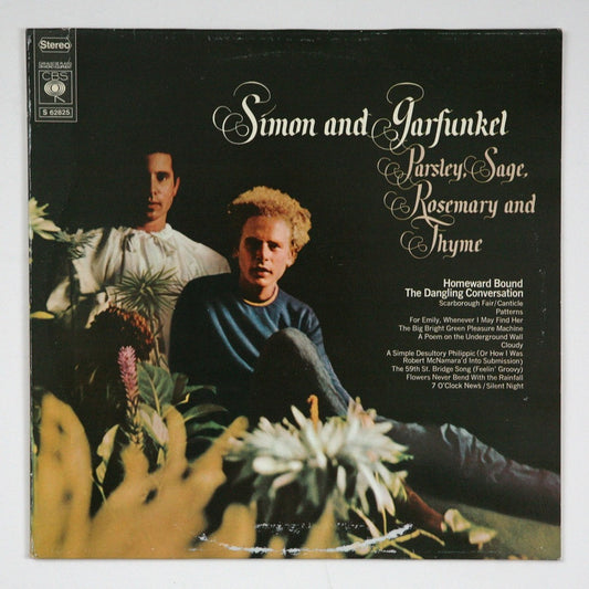 Simon  &  Garfunkel ‎– Parsley, Sage, Rosemary And Thyme -1980 Folk Rock (vinyl)