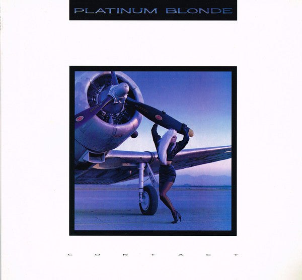 Platinum Blonde ‎– Contact - 1987 classic Rock (Vinyl) Mint w/ sleeve