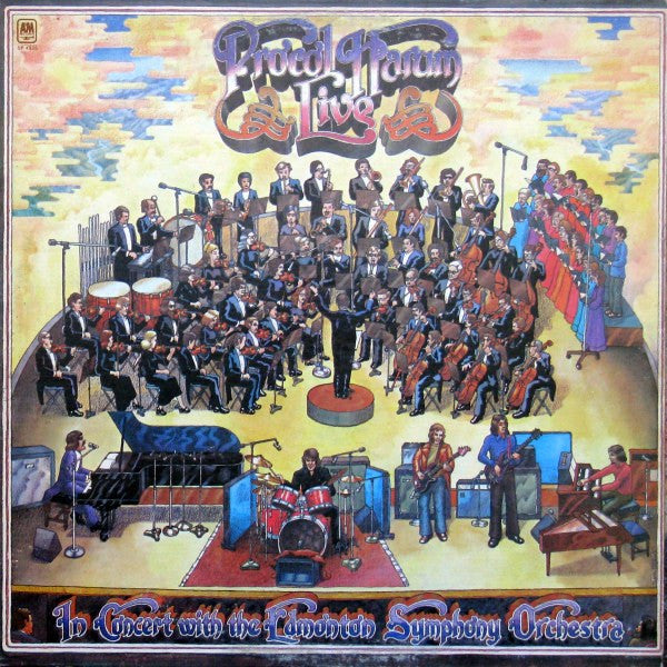Procol Harum - Live in Concert With the Edmonton Symphony1972  Prog Rock, Classic Rock (vinyl)