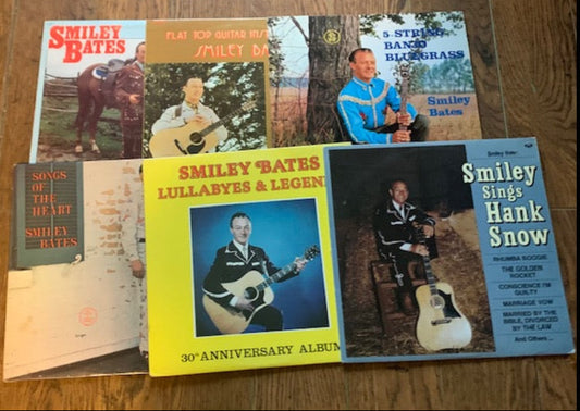SMILEY BATES COLLECTION (6 albums)﻿ as pictured - LOT SALE #24